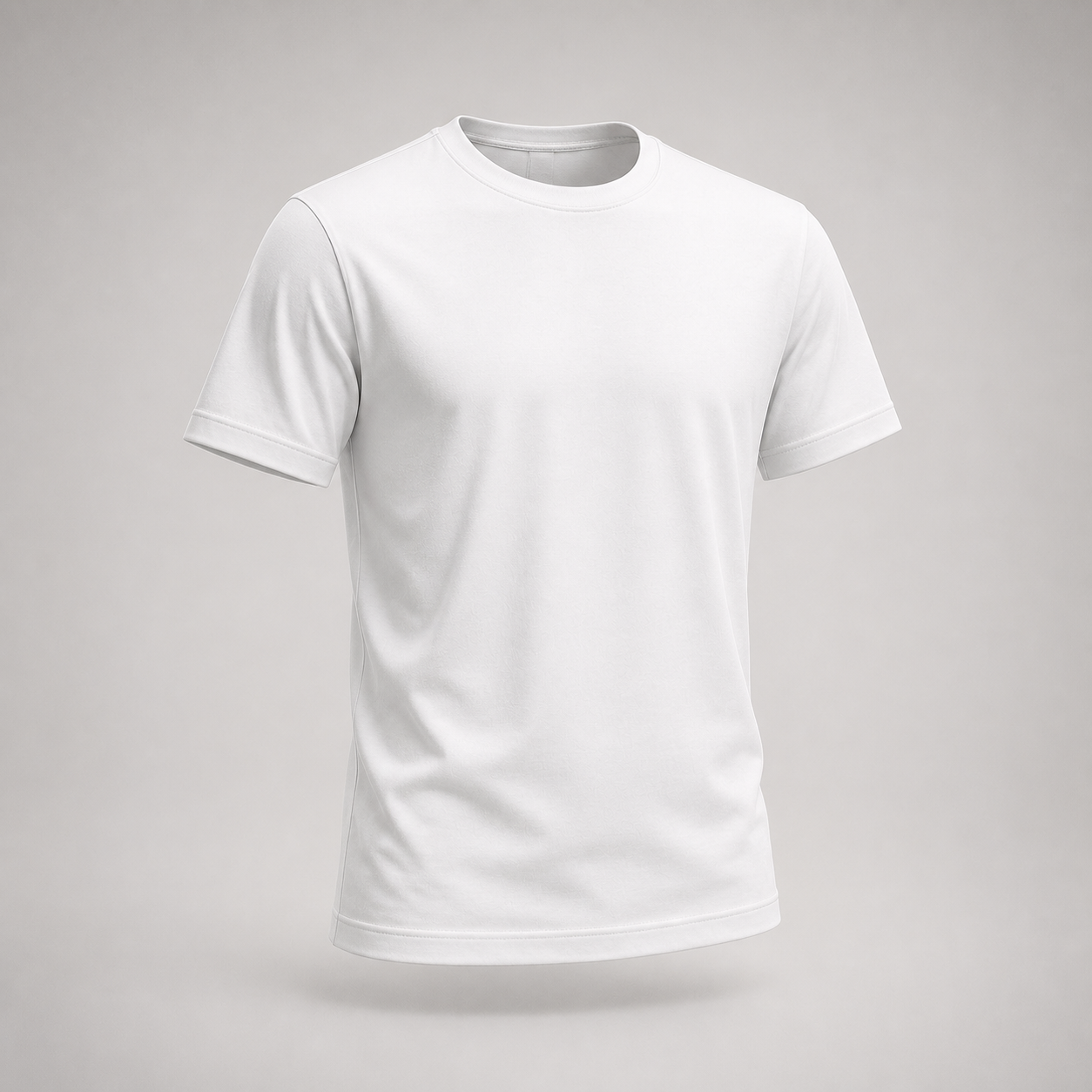 Remera lisa en maniquí fantasma